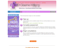 Tablet Screenshot of drgraemewilliams.com